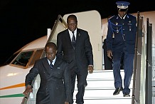 Le Président de la République est arrivé à Yamoussoukro pour une visite d’Etat dans la Région du Bélier